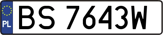 BS7643W