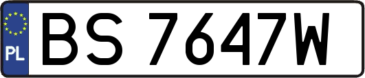 BS7647W