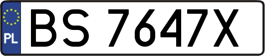 BS7647X