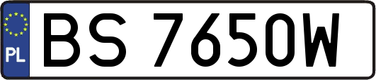 BS7650W