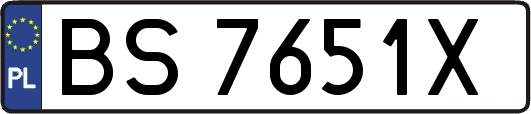 BS7651X