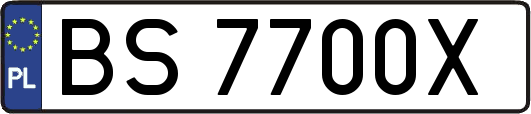 BS7700X