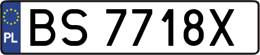 BS7718X