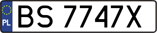 BS7747X