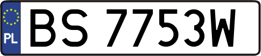 BS7753W