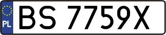 BS7759X