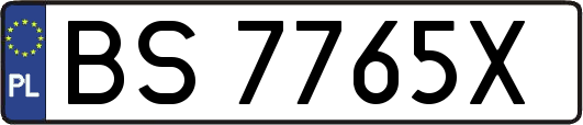 BS7765X