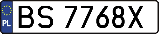 BS7768X