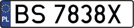BS7838X