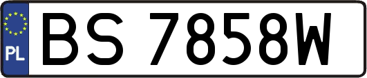 BS7858W
