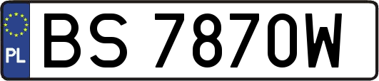 BS7870W