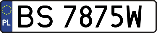BS7875W