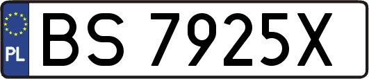 BS7925X