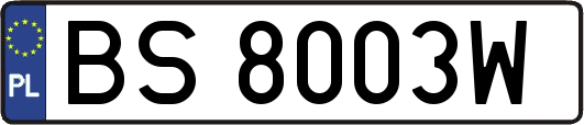 BS8003W
