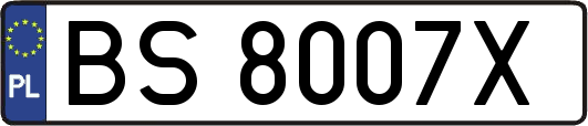BS8007X