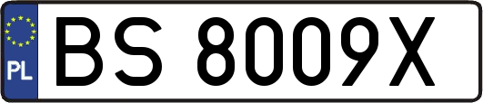 BS8009X