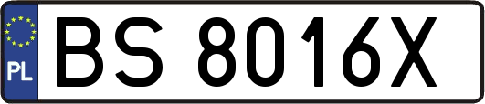 BS8016X