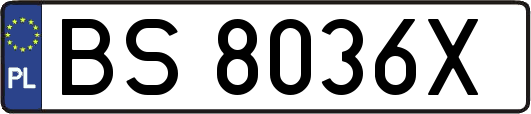 BS8036X