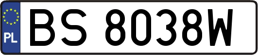 BS8038W