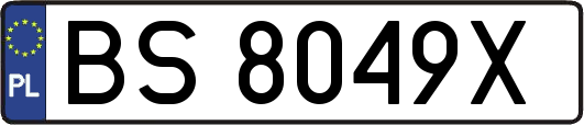 BS8049X