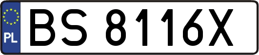 BS8116X