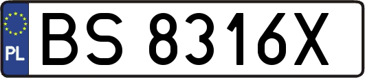 BS8316X
