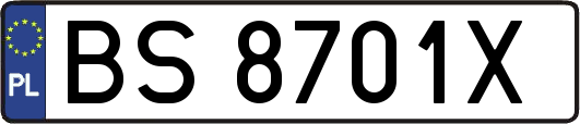 BS8701X