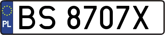 BS8707X
