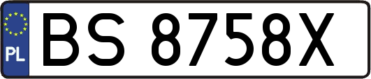 BS8758X