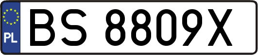 BS8809X
