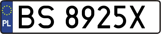BS8925X