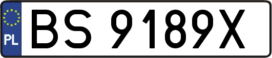 BS9189X