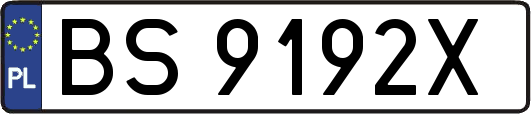 BS9192X