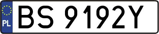 BS9192Y