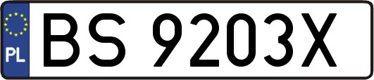 BS9203X