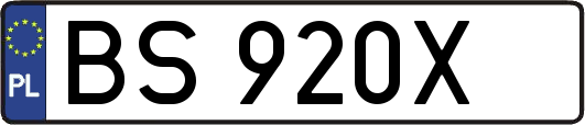 BS920X