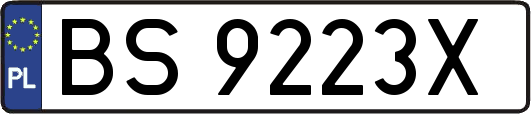 BS9223X