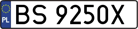 BS9250X
