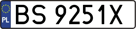 BS9251X