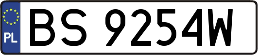 BS9254W