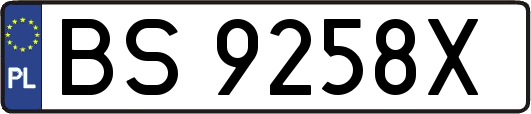 BS9258X
