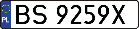 BS9259X