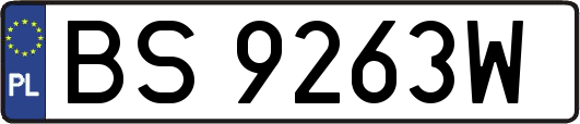 BS9263W