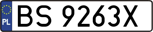 BS9263X