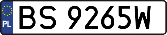 BS9265W