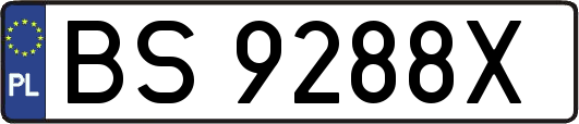 BS9288X