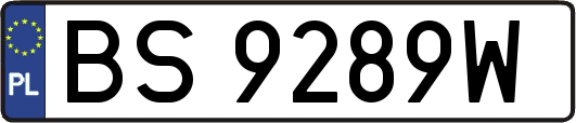 BS9289W
