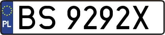 BS9292X