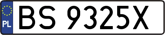 BS9325X