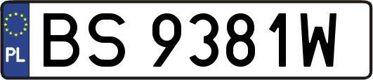 BS9381W